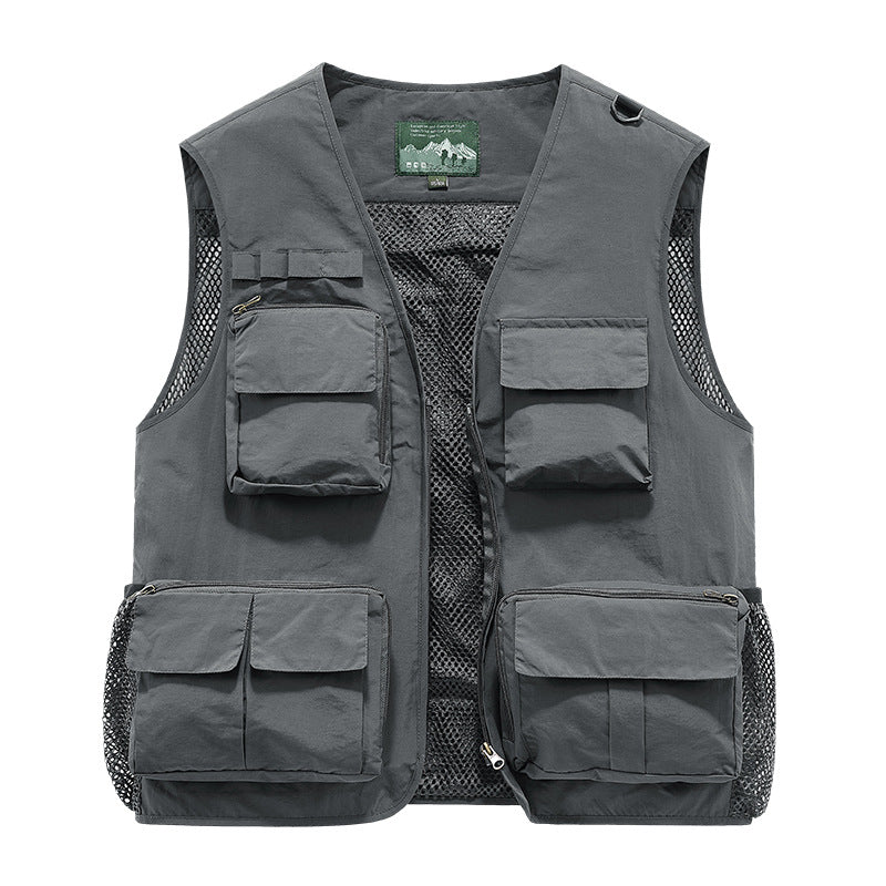 Herren Multifunktionale und atmungsaktive Outdoor-Weste Shop Nory