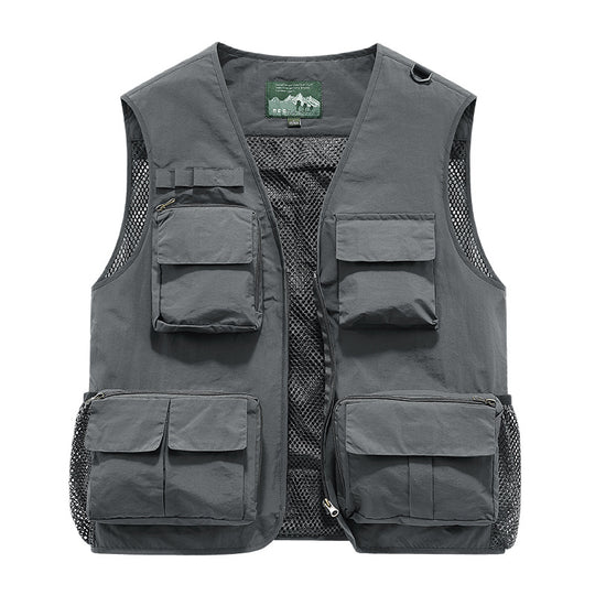 Herren Multifunktionale und atmungsaktive Outdoor-Weste Shop Nory