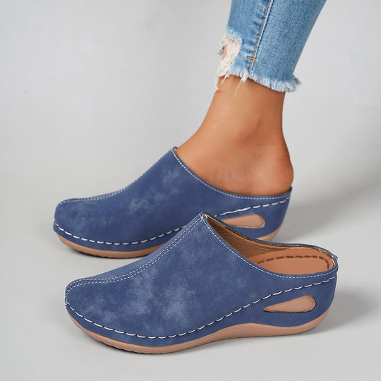 Damen Mules mit ergonomischem Fußbett und modischem Schnitt