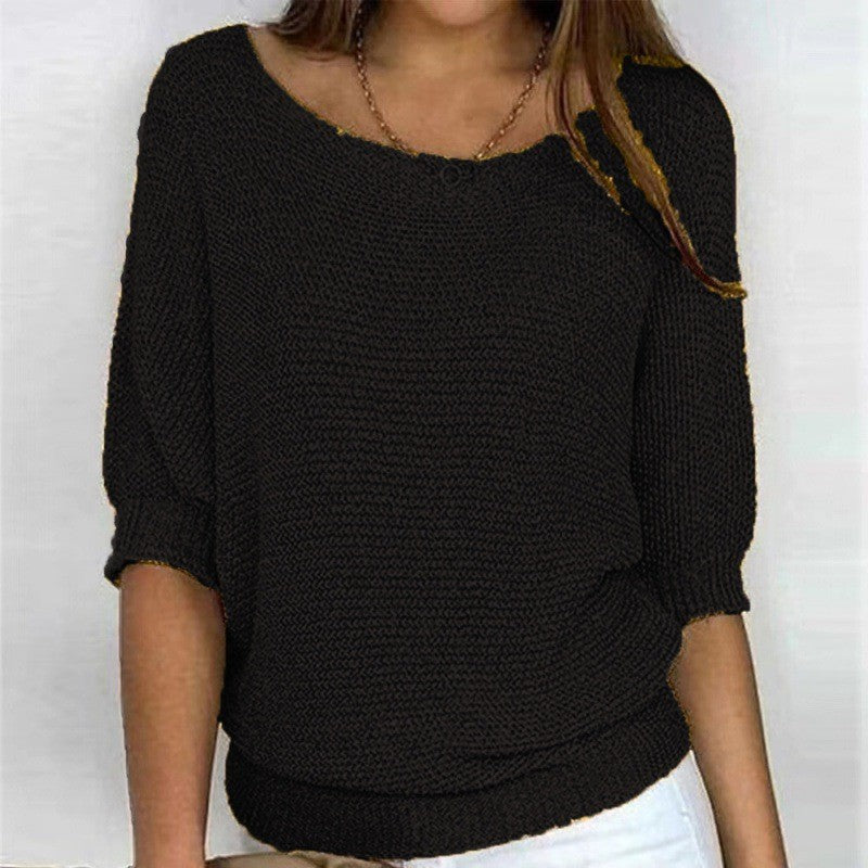 Damen lässiger Pullover