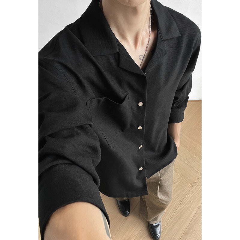 Herren Modische leichte Hemdbluse Shop Nory