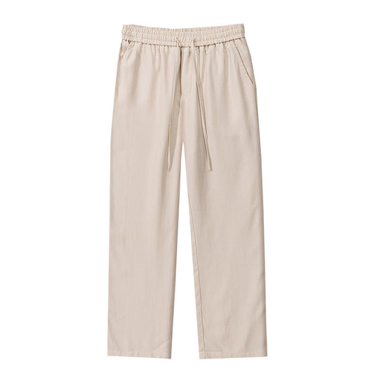 Herren Lässige Baumwoll-Chino mit elastischem Bund und Kordelzug Shop Nory