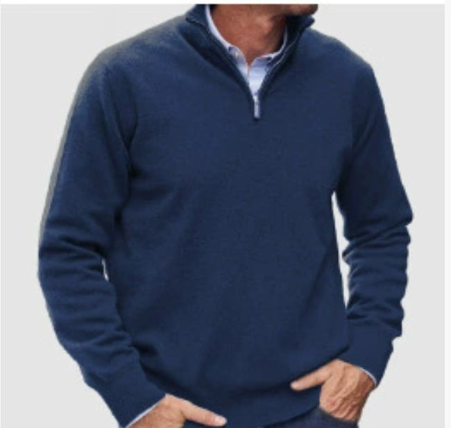 Merino Herren V-Ausschnitt Pullover