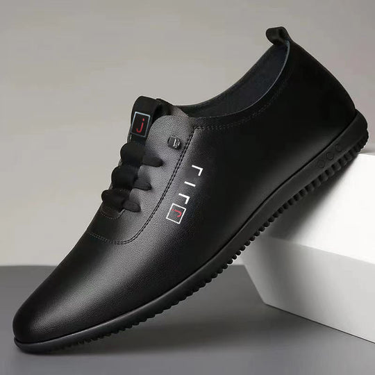 Herren modische Schnürschuhe aus hochwertigem Leder Shopnory