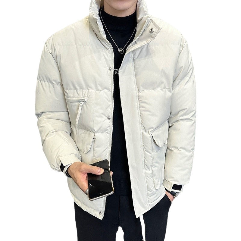 Herren Thermo-Steppjacke mit hohem Stehkragen und aufgesetzten Pattentaschen Shop Nory
