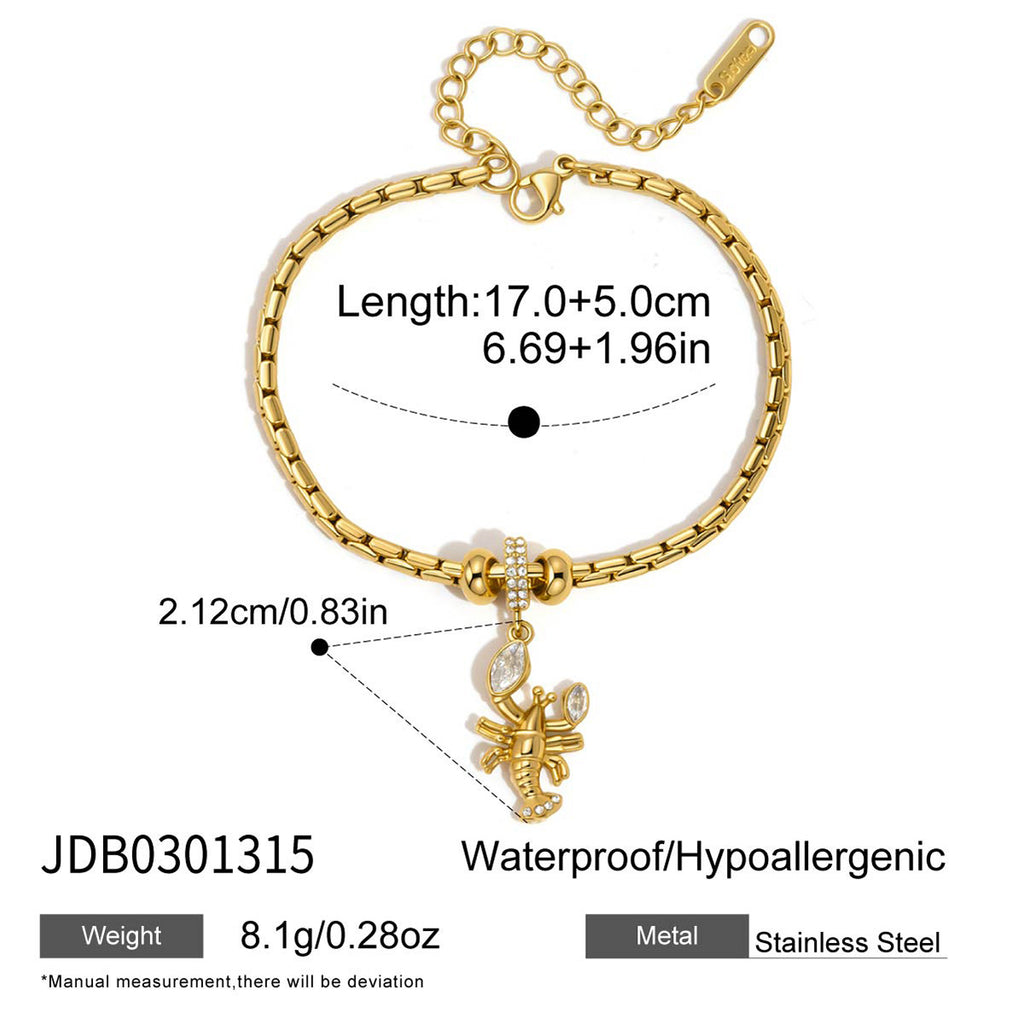 Damen Armband mit zeitlosen Krustentier-Akzenten Shop Nory