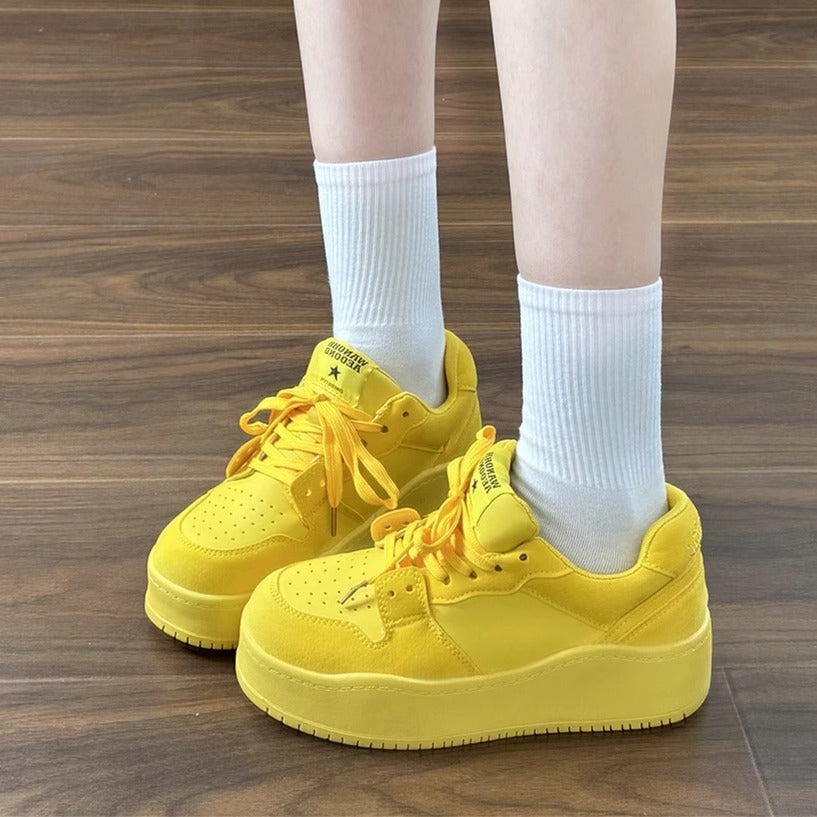 Damen Plattform Sneakers