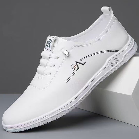 Herren Eleganter leichter Schnür-Casualschuh mit Lederoptik Shop Nory