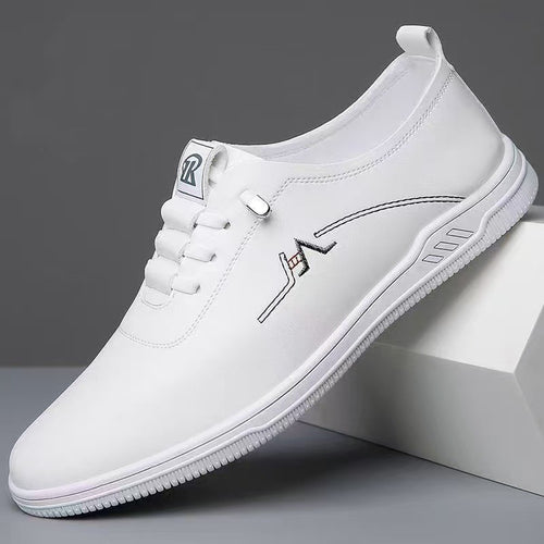 Herren Eleganter leichter Schnür-Casualschuh mit Lederoptik Shop Nory