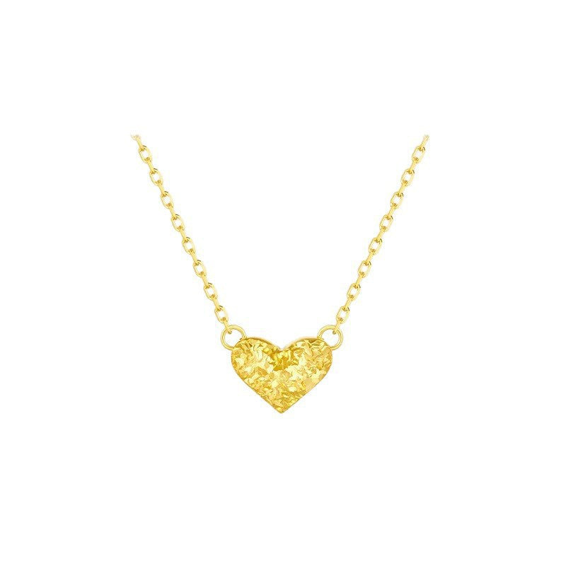Damen Halskette mit funkelndem Herzanhänger aus hochwertigem Material Shop Nory