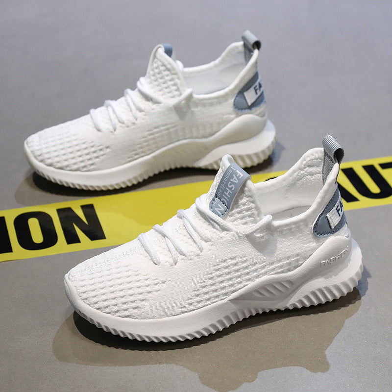 Unisex Atmungsaktiver Strick-Sneaker mit gedämpfter Laufsohle und Slip-On-Passform Shopy Nory