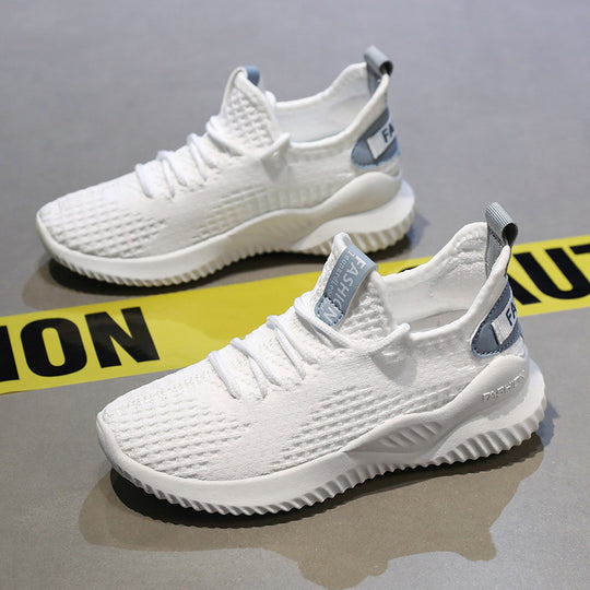 Unisex Atmungsaktiver Strick-Sneaker mit gedämpfter Laufsohle und Slip-On-Passform Shopy Nory