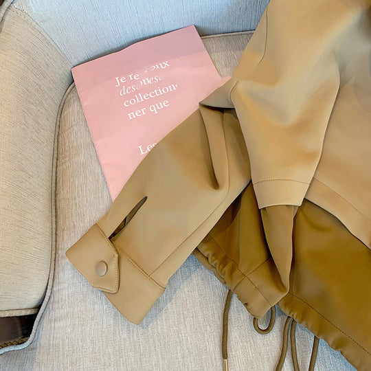 Damen Moderne Übergangsjacke mit hohem Kragen Shop Nory
