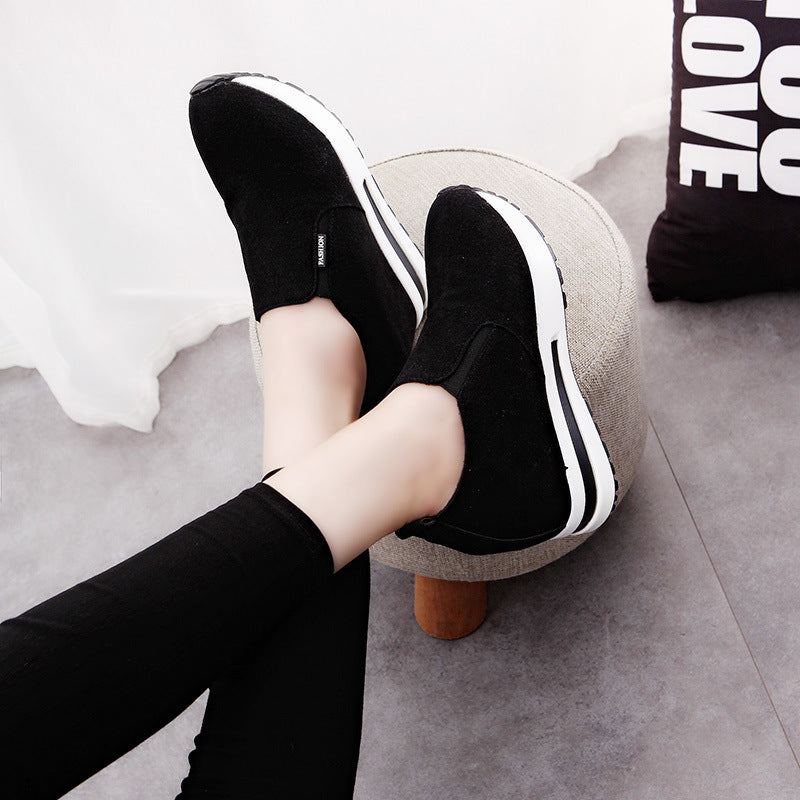 Damen Sportliche Wedge Sneakers