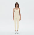 Damen figurbetontes Jumpsuit mit Spaghettiträgern