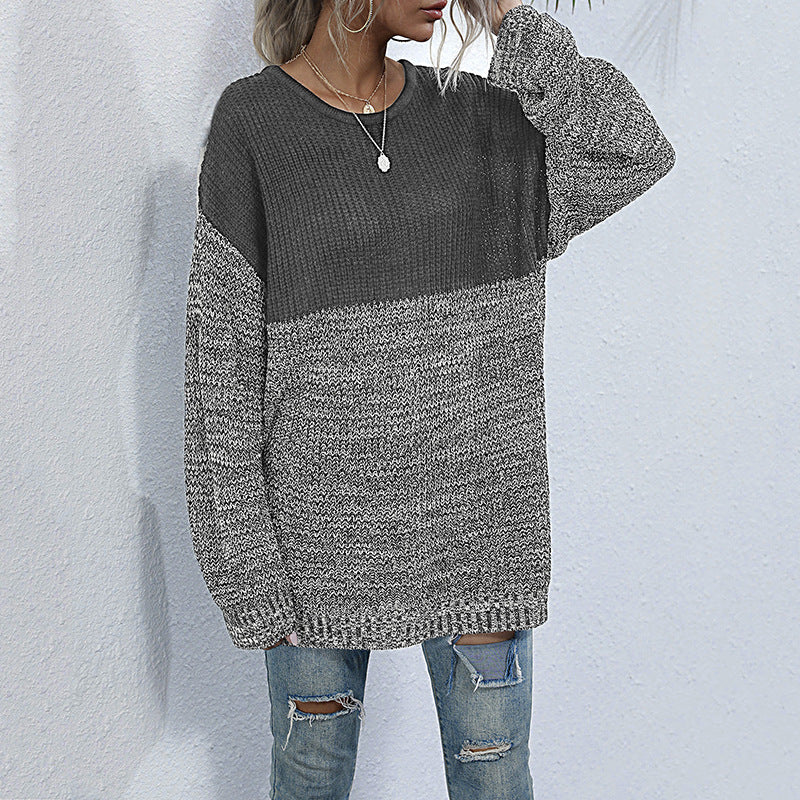 Damen Stilvoller Strickpullover mit luxuriösen Texturen Shop Nory