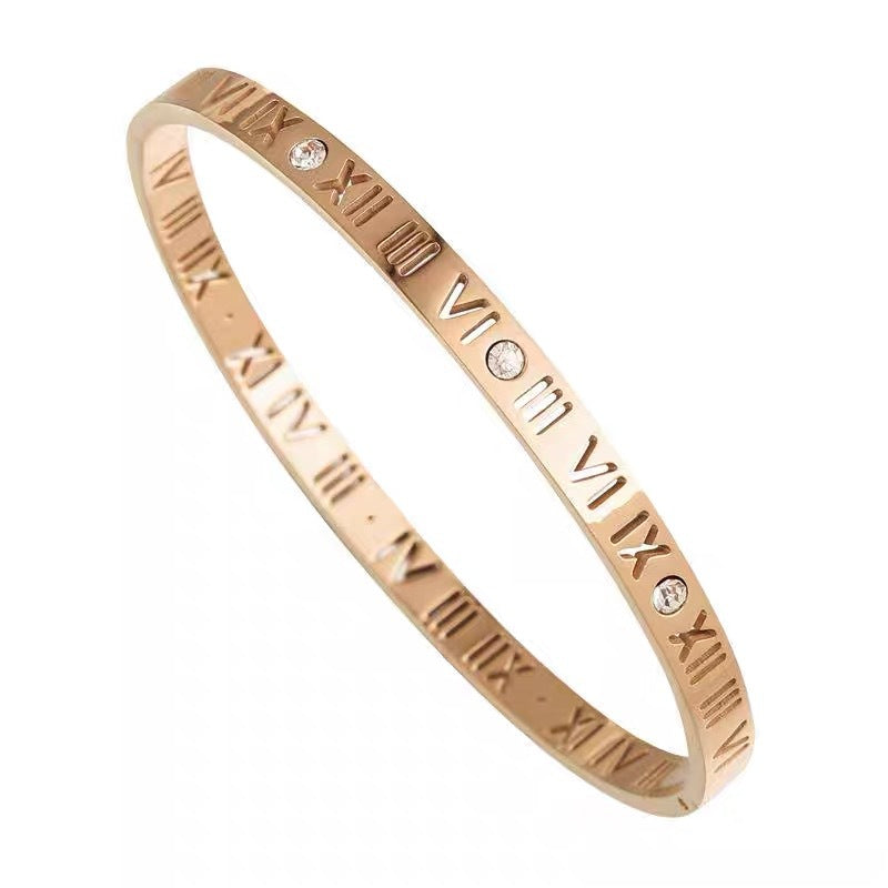 Damen Elegante Gravierte Armreif Bracelet Shop Nory