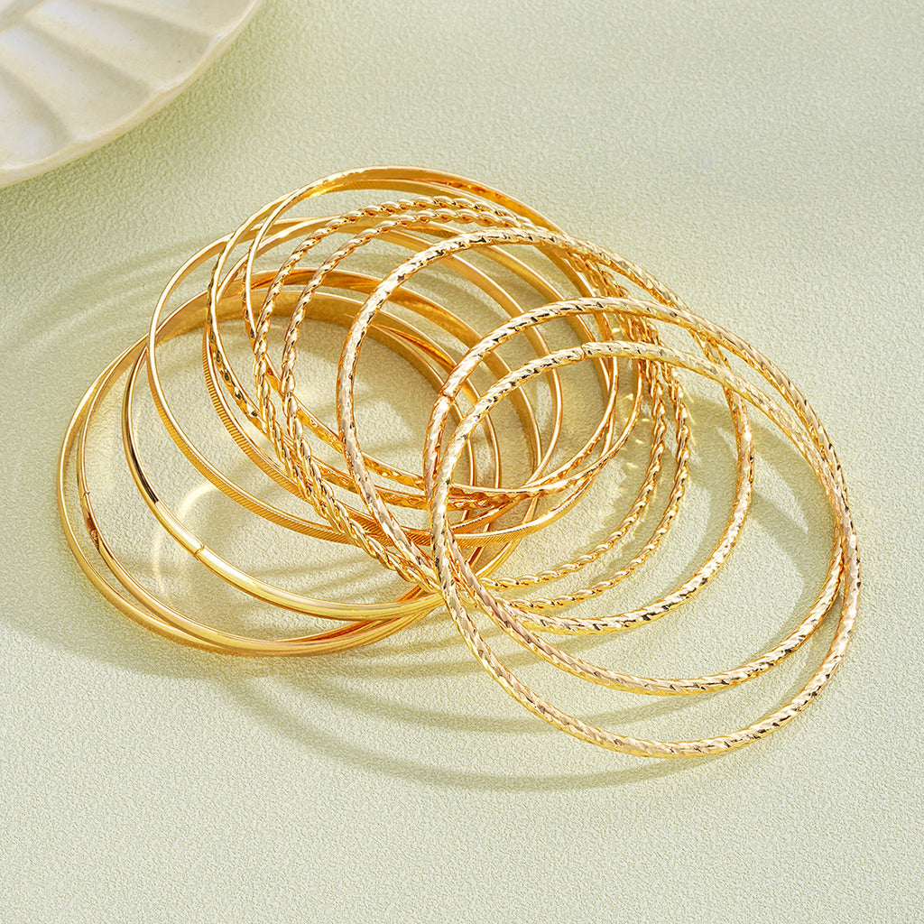 Damen Ring-Set mit kunstvollen Strukturen und stilvollen Verzierungen Shop Nory