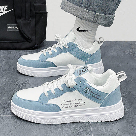 Herren Freizeit Sneakers mit hochwertiger Oberflächenstruktur und sportlicher Sohle