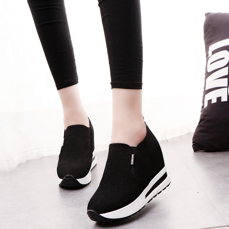Damen Sportliche Wedge Sneakers