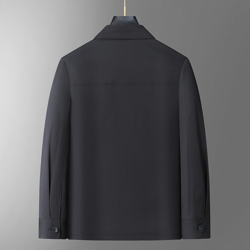 Herren Übergangsjacke im minimalistischen Worker-Stil mit Pattentaschen Shop Nory