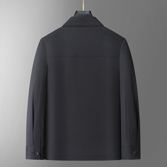 Herren Übergangsjacke im minimalistischen Worker-Stil mit Pattentaschen Shop Nory