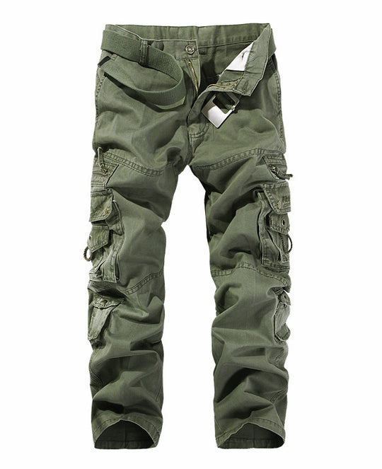Herren Cargo-Hose mit mehreren praktischen Taschen und verstellbarem Gurt