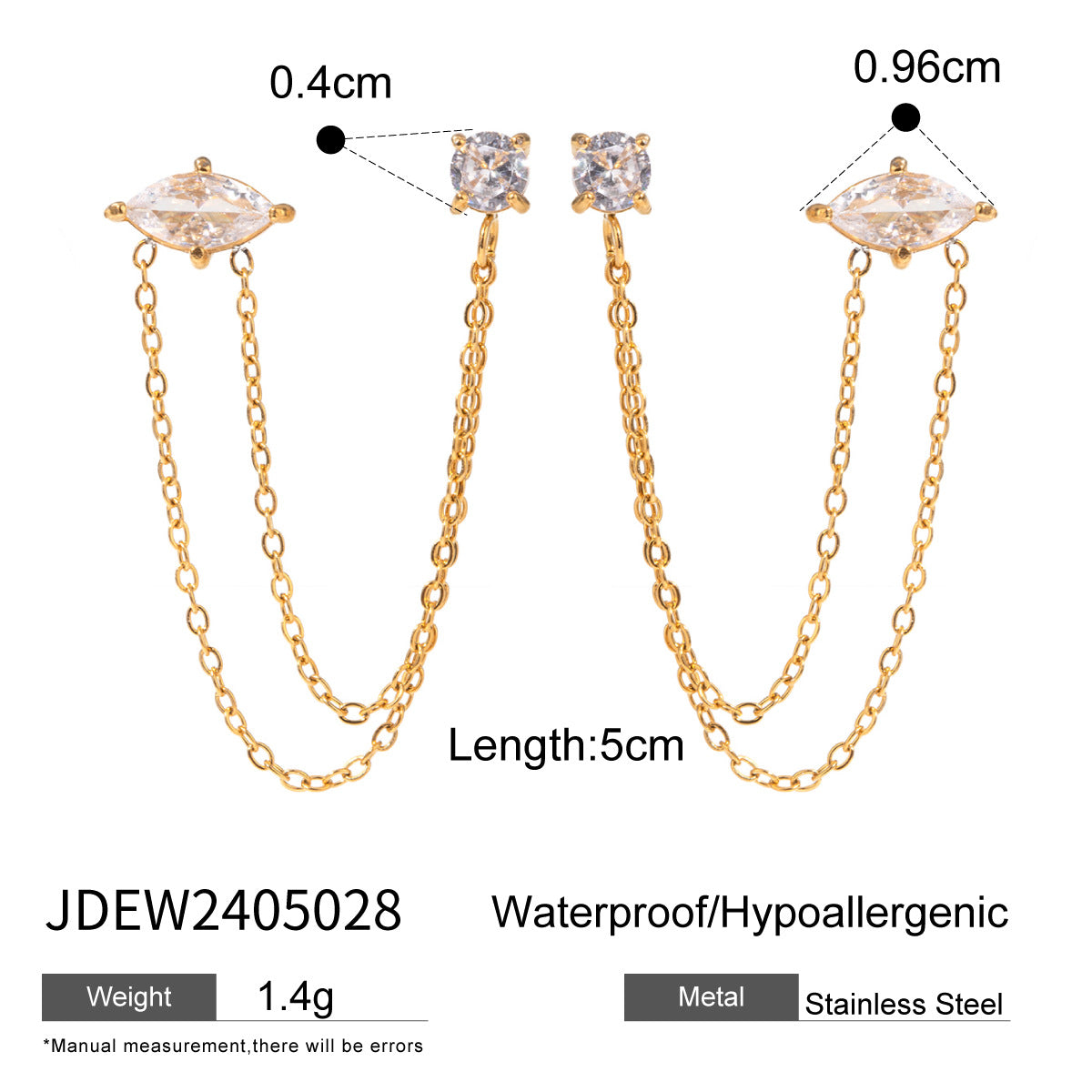 Damen Ohrhänger mit elegantem Schleifen-Design aus hypoallergenem Edelstahl Shop Nory