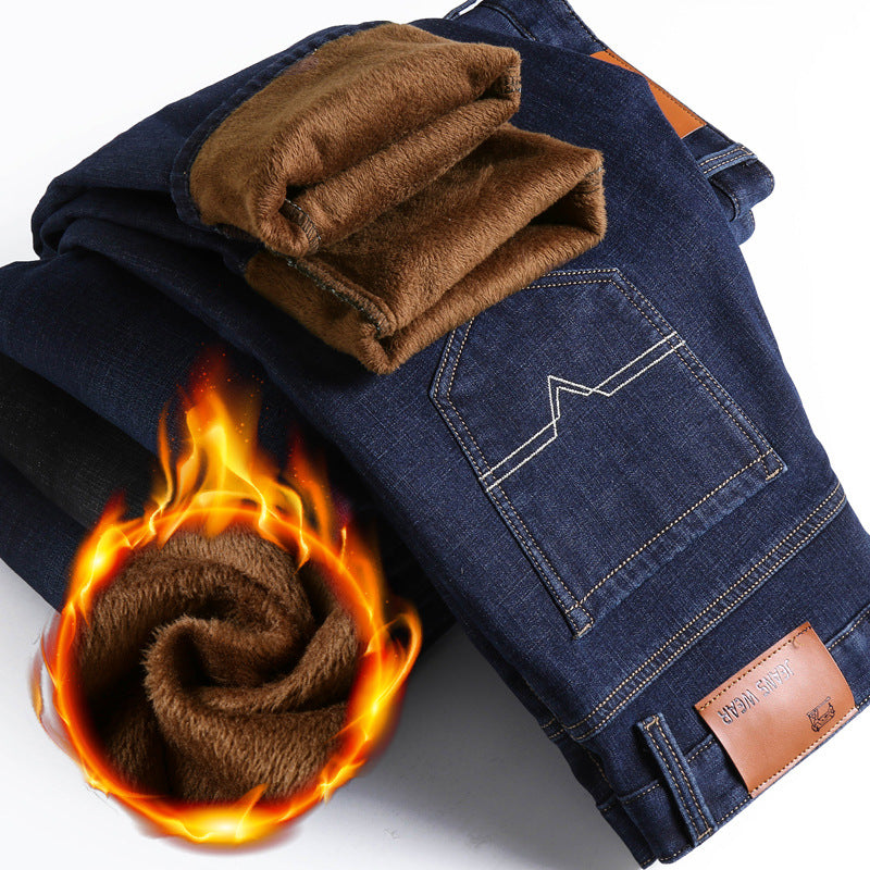 Herren Thermo-Jeans mit dichtem Teddyfutter und robustem Denim-Schnitt Shop Nory