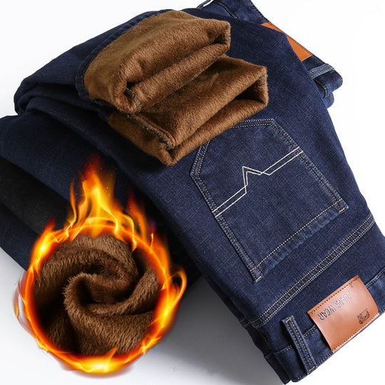 Herren Thermo-Jeans mit dichtem Teddyfutter und robustem Denim-Schnitt Shop Nory