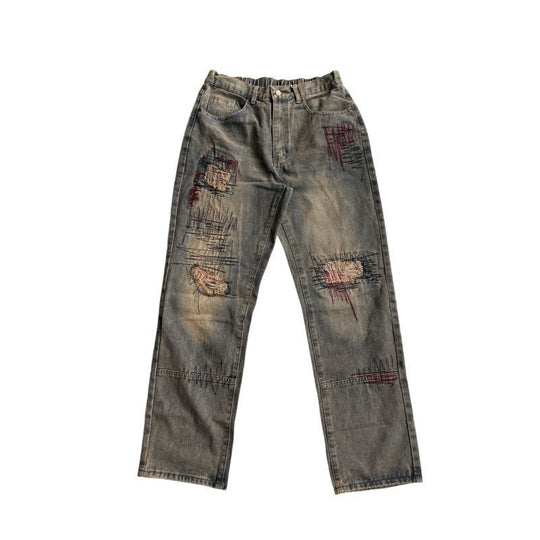 Herren lockere Denim-Jeans im Used-Look Shop Nory
