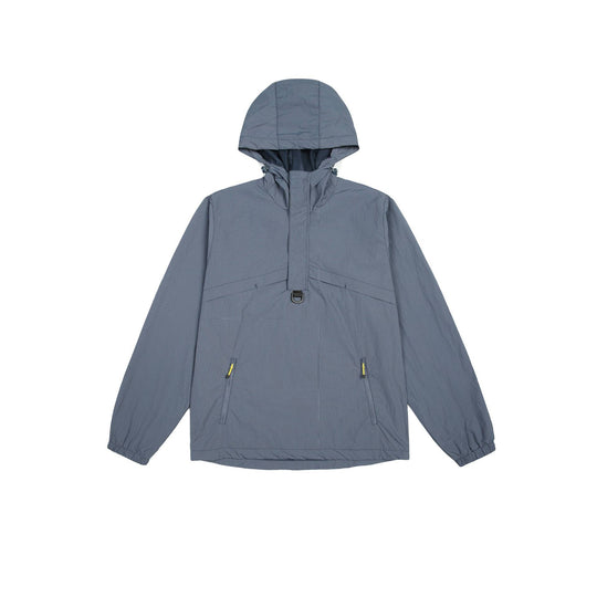 Herren Urbaner wasserabweisender Anorak-Pullover mit Kapuze und Fronttaschen Shop Nory