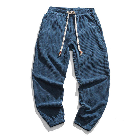 Herren Cordhose im Jogger‑Stil aus Cordvelours mit elastischem Bund und gerippten Beinabschlüssen Shop Nory