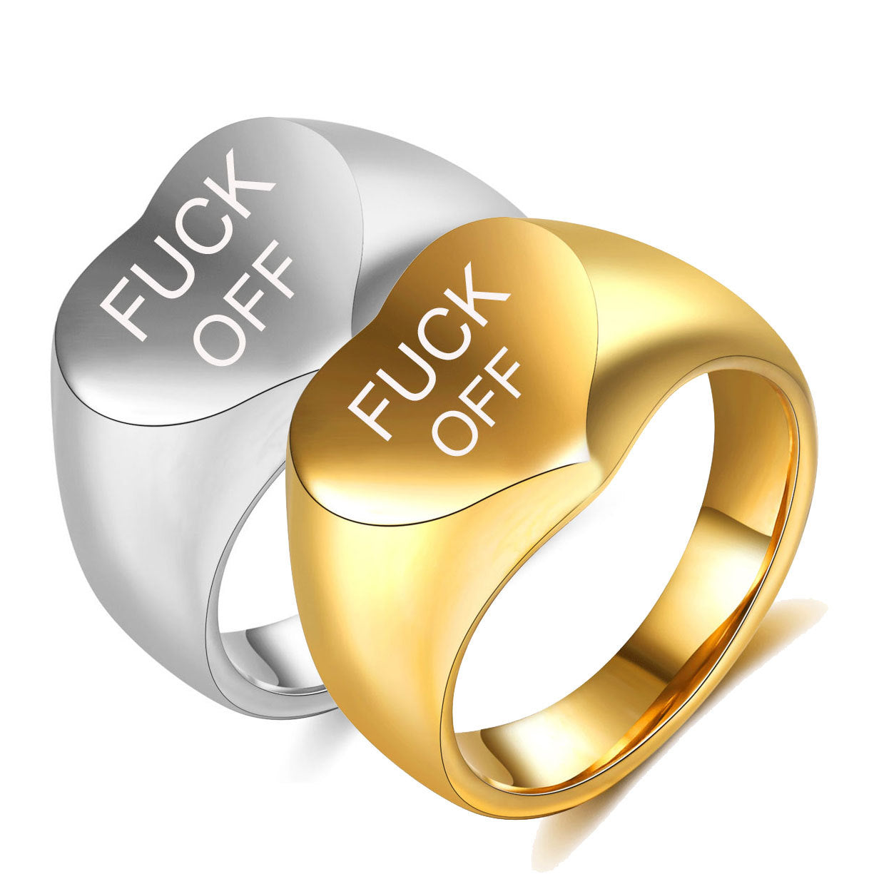 Damen Statement-Ring mit unverwechselbarem Gravur-Design Shop Nory