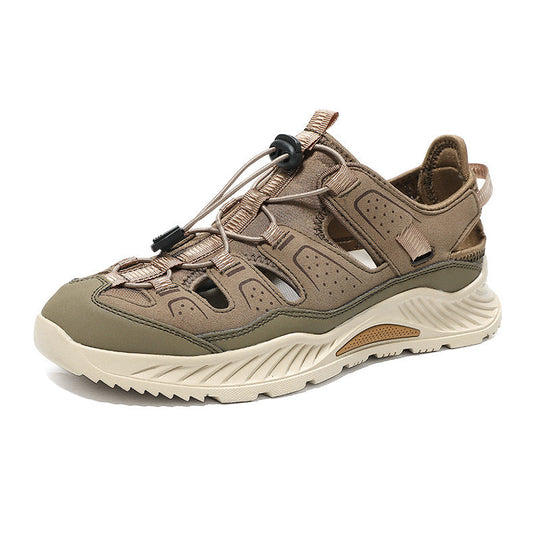 Herren Sportliche Wander-Sandalen mit rutschfester Sohle und verstellbarem Riemen