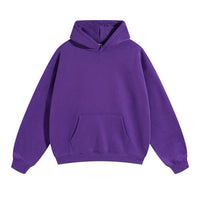 Sweatshirt Violett Raglanärmel