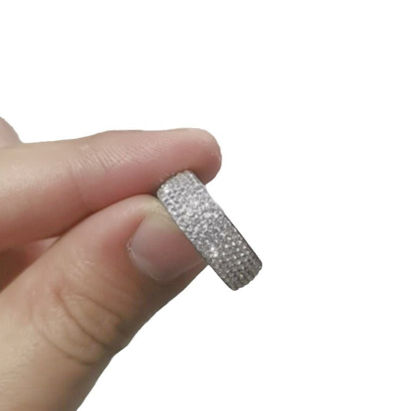 Herren Ring mit funkelndem Zirkonia-Besatz Shop Nory