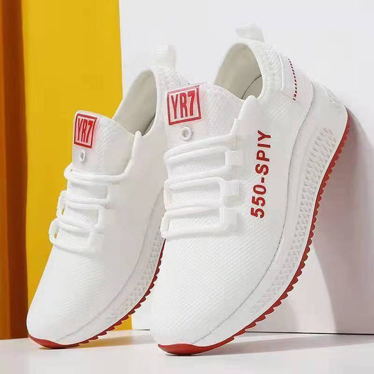 Damen Sportliche und atmungsaktive Sneakers mit rutschfester Sohle