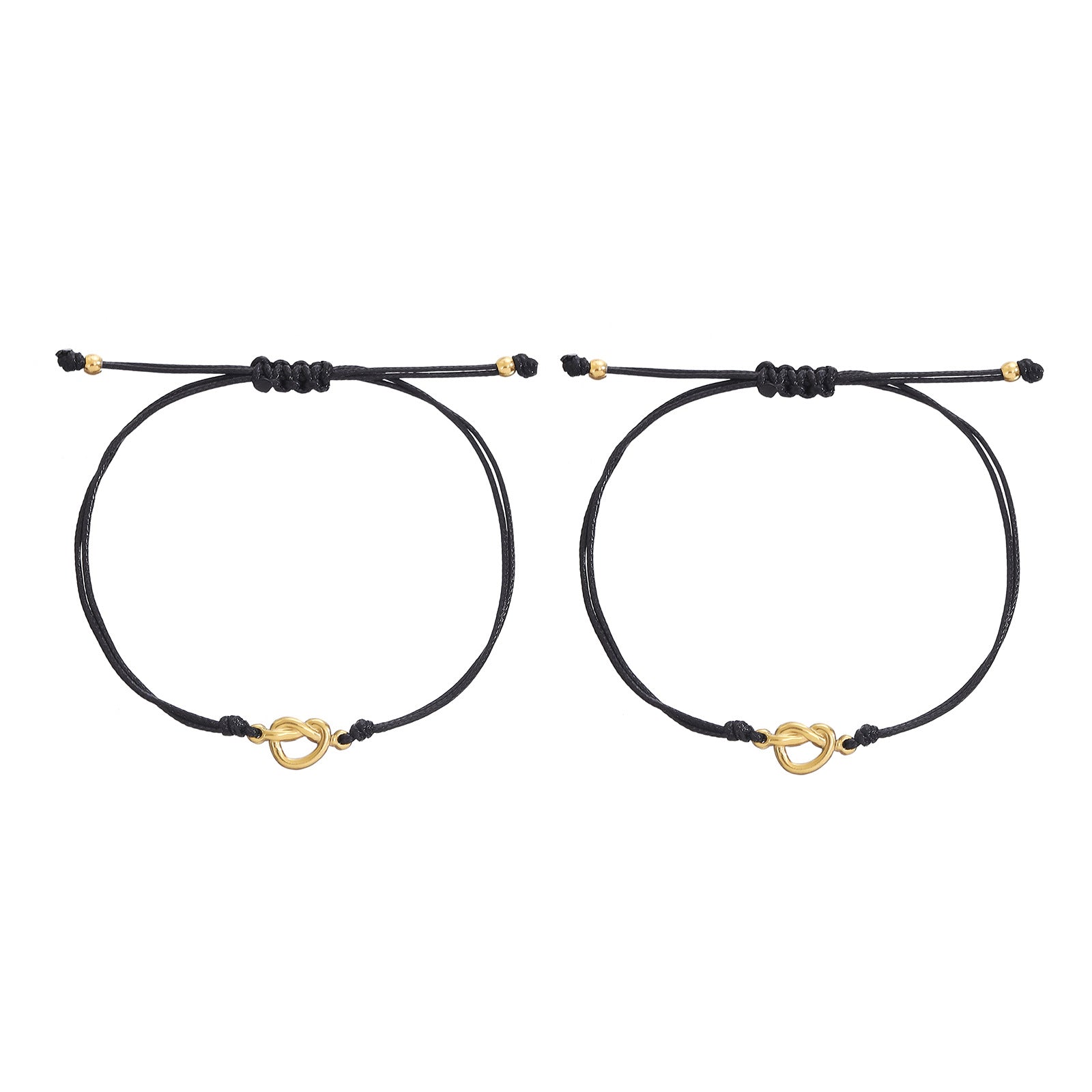 Damenarmband mit verstellbarem Knoten und Herzverschluss Shop Nory