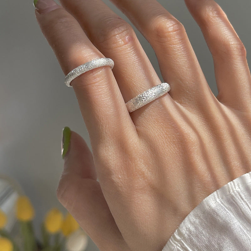 Damen elegantes Armreif mit strukturierter Oberfläche Shop Nory
