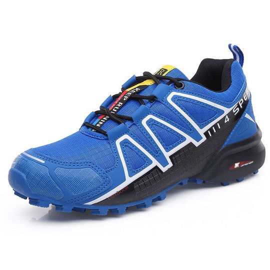 Damen Outdoor-Laufschuhe mit rutschfester Profilsohle und atmungsaktivem Obermaterial