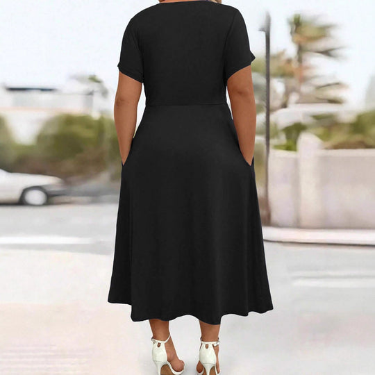 Damen lockeres Maxi-Kleid