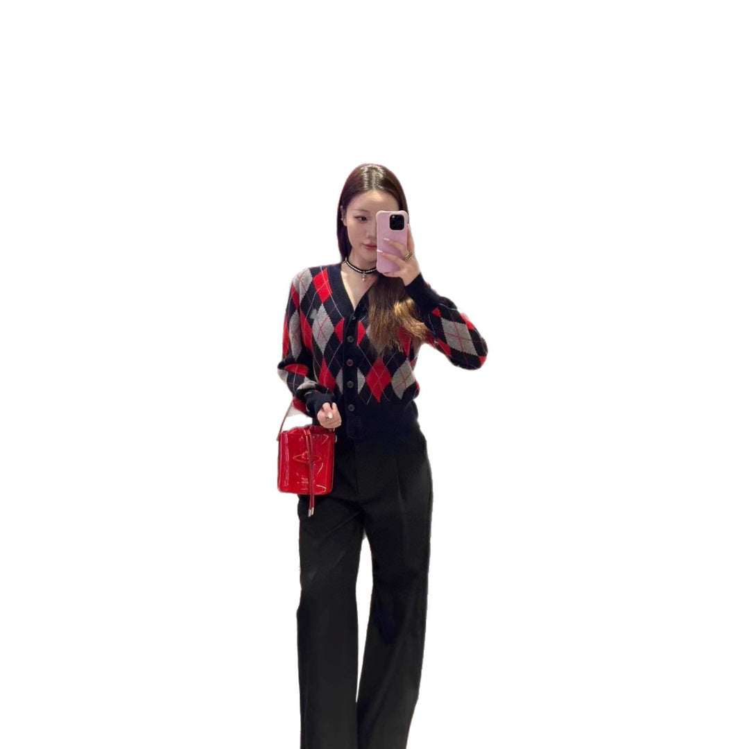 Damen Gemusterter Pullover Shop Nory