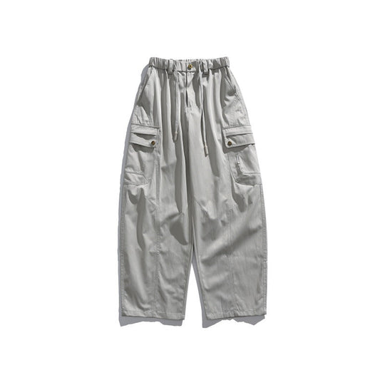 Herren Cargo-Hose mit elastischem Bund, Tunnelzug und multiplen Utility-Taschen Shop Nory