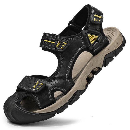 Herren Sportliche Freizeitsandalen mit einem praktischen Klettverschluss und rutschfester Sohle