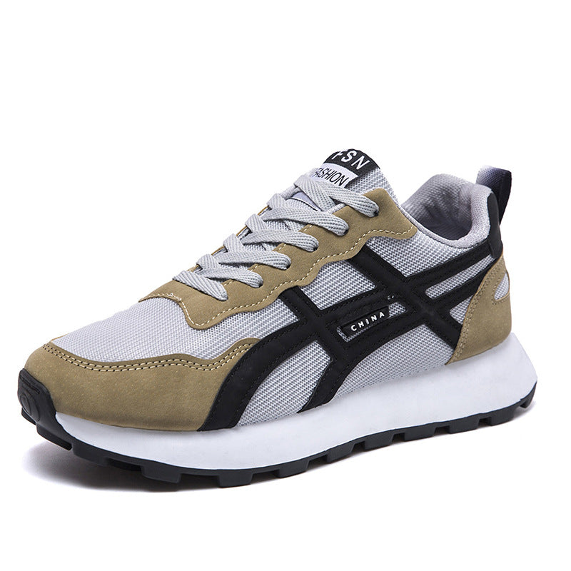 Unisex Retro-inspirierte leichte Laufschuhe mit atmungsaktivem Mesh und profilierter Laufsohle Shop Nory