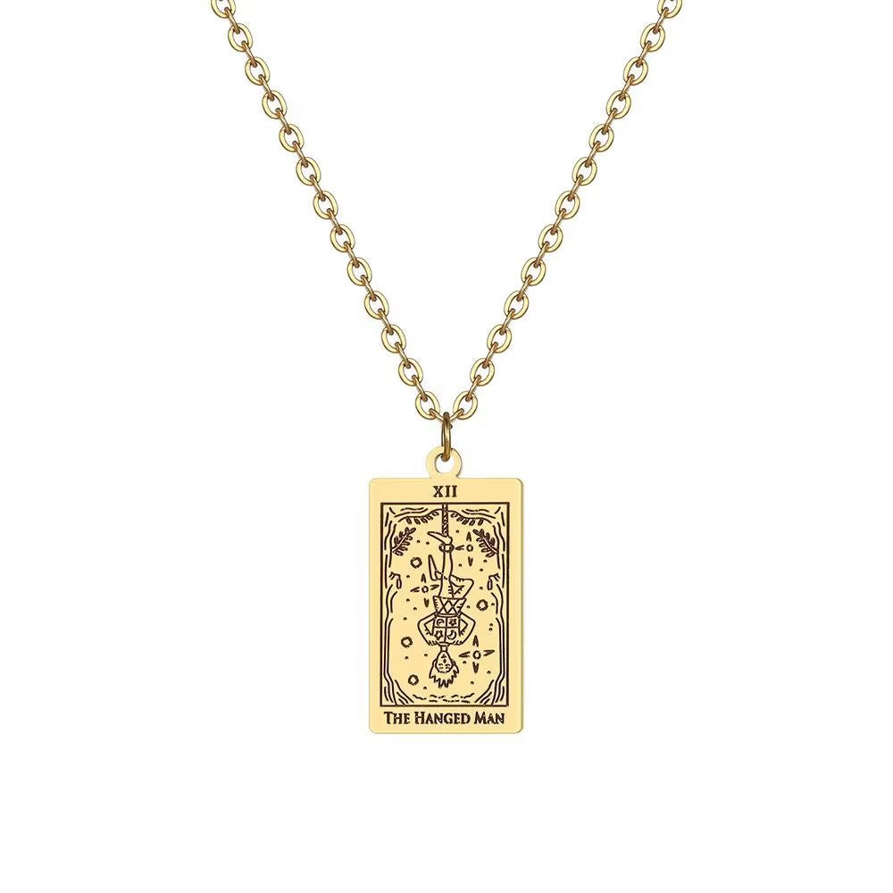 Damen Anhänger mit einzigartigem Tarot-Motiv Shop Nory