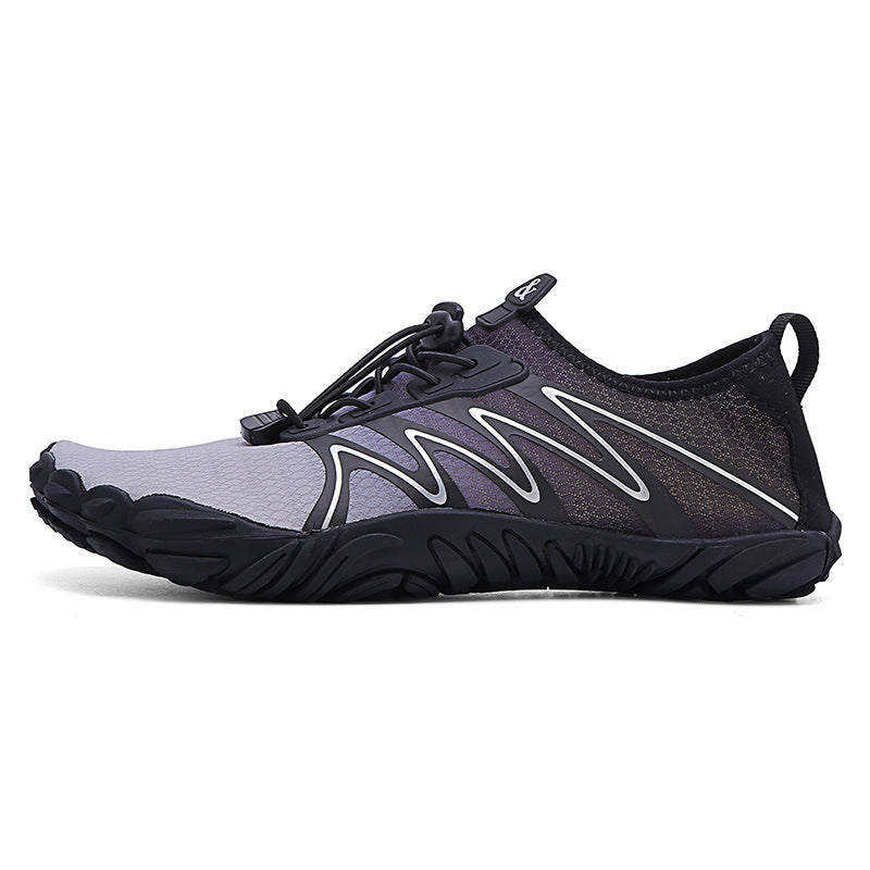 Damen Wassersportschuhe mit rutschfester Sohle und elastischem Schnürsystem