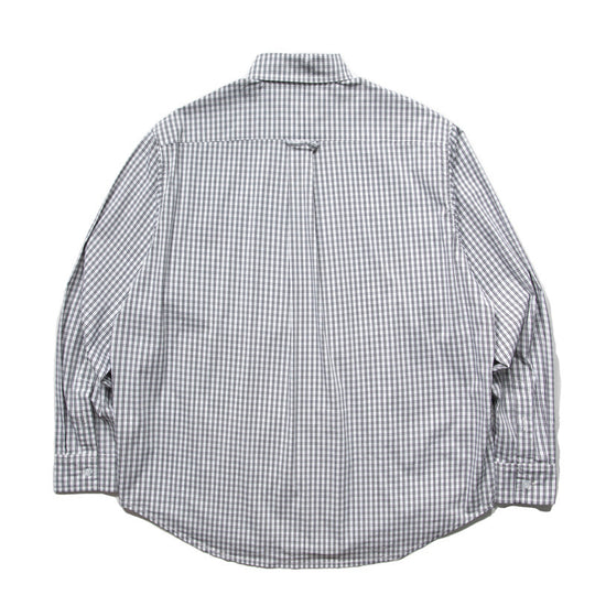 Herren Oversize-Kariertes Hemd im Boxy-Cut mit Button-Down-Kragen und gerundetem Saum Shop Nory