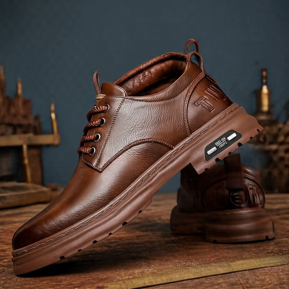Herren Robuste und elegante Lederschnürschuhe Shop Nory